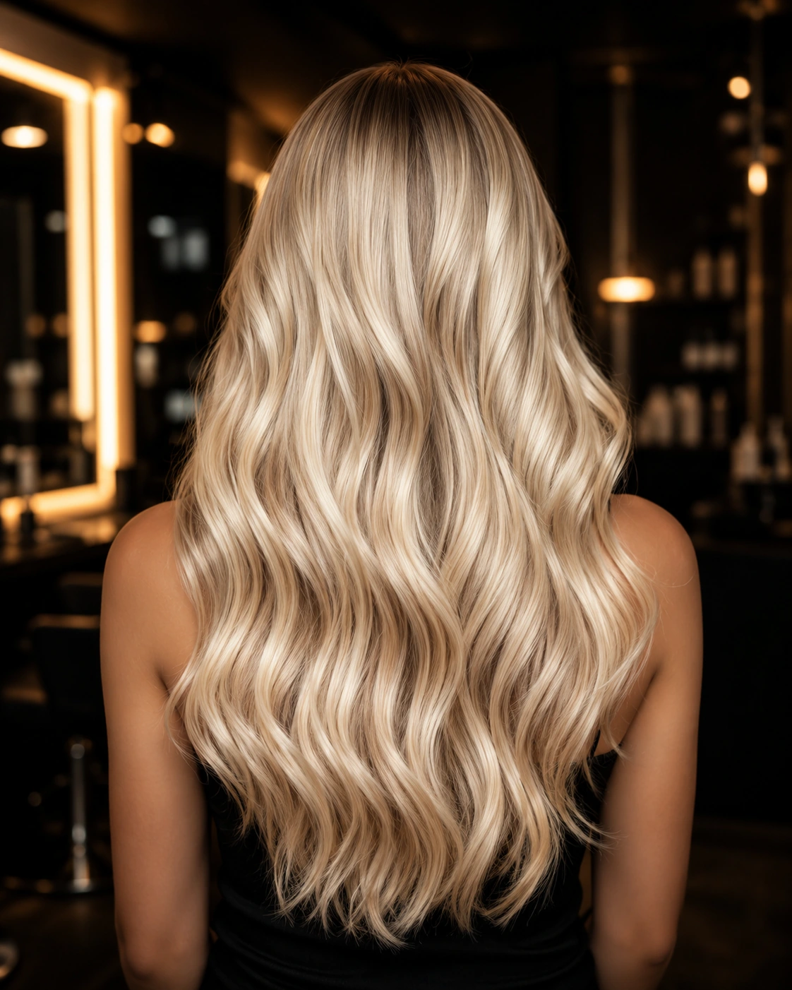 Naturalny blond z miękkimi refleksami