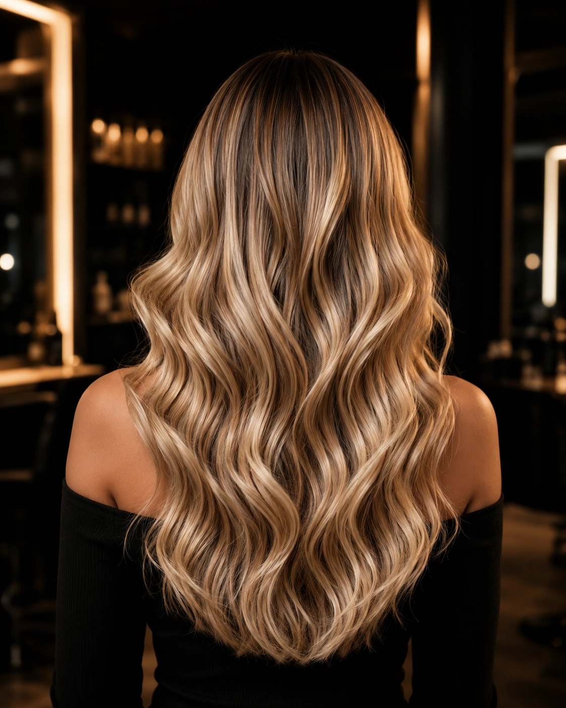 Koloryzacja platynowy blond